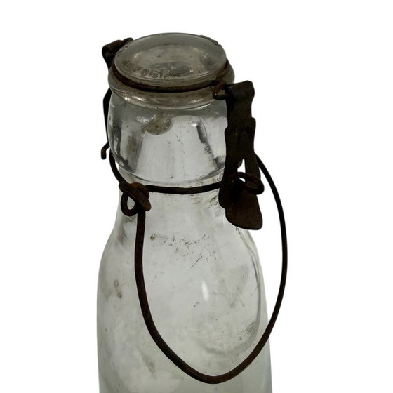 Image 1 of Collection de 42 bouteilles anciennes françaises de lait, de vin et de spiritueux