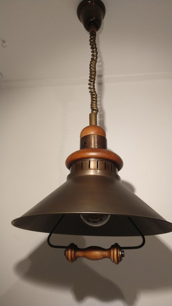 Image 1 of Lampe suspendue vintage / lampe de navire
