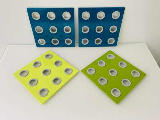 Image 1 of Set di 4 sottobicchieri Mepal Domino.