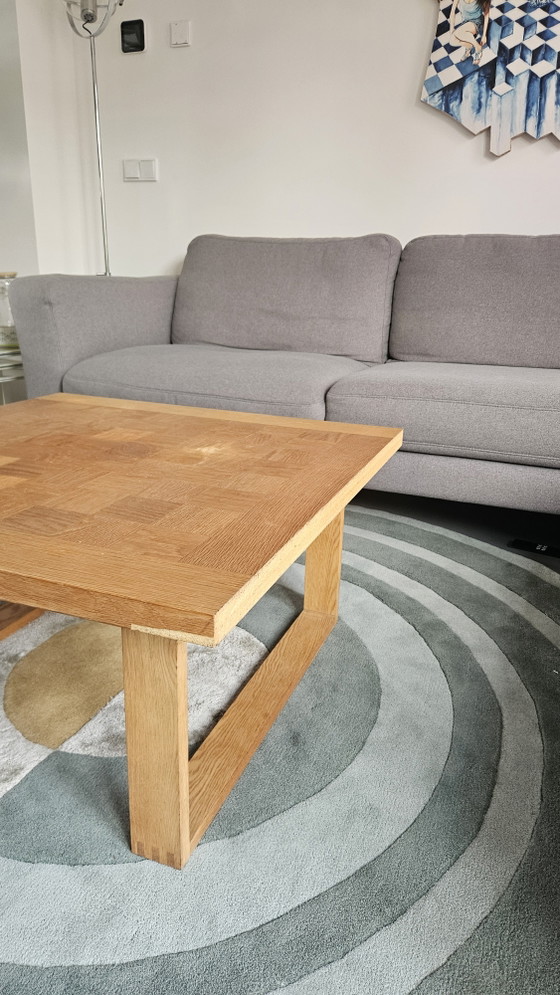 Image 1 of Table basse en teck à damier, style danois moderne, Poul Cadovius pour France & Sons