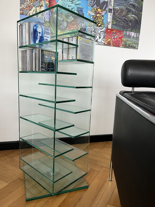 Cd Rack By Triangle Design For 420 Cds 38,5*38,5*102