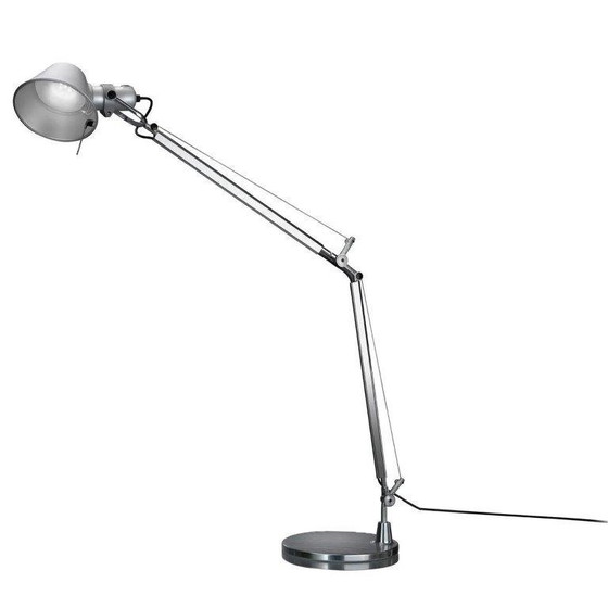 Image 1 of 2x Artemide Tolomeo bureaulamp LED met dimmer design Michelle DeLucchi
