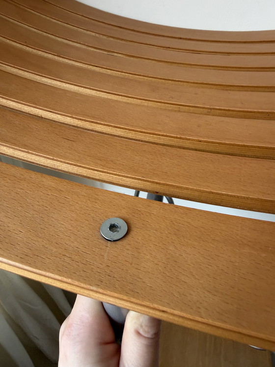 Image 1 of Set van twee vintage Ikea Sväng kapstokplanken 