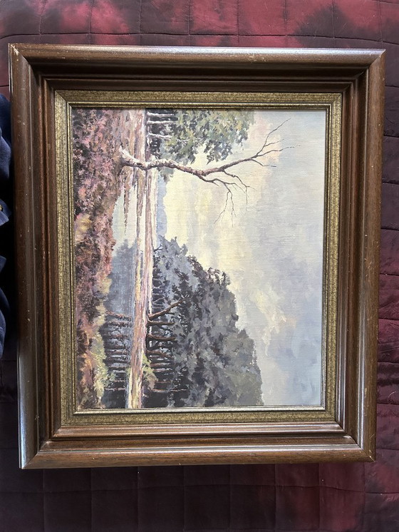 Image 1 of 2 cuadros de paisajes holandeses.