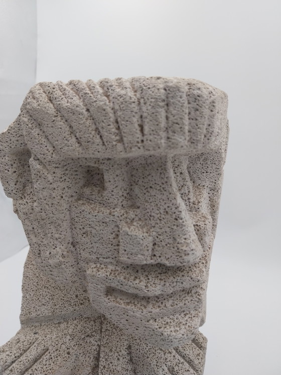 1x 1970s Sandstone Sculpture by Casa Padding 39cm High (photo 5 of 9)