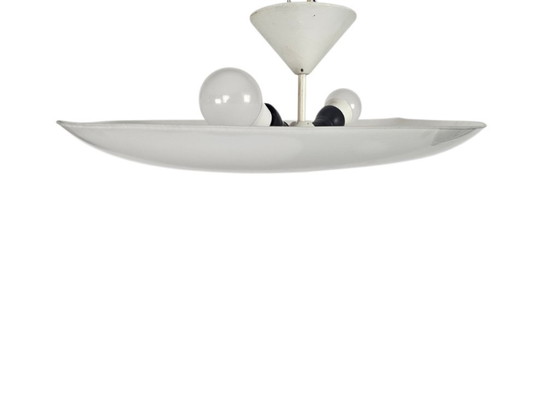 Image 1 of Philips - ovaal - paraplulamp - glas - metaal - Holland - 1960's