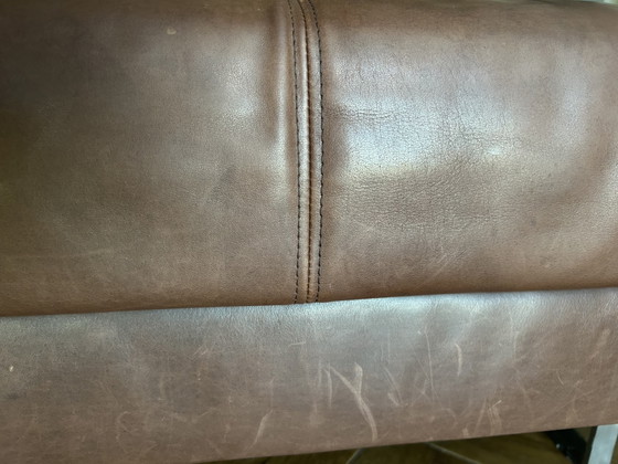 Montis Axel Hocker 95x95x40cm Rancho Siena Cuero – Bancos, Leather (photo 10 of 11)