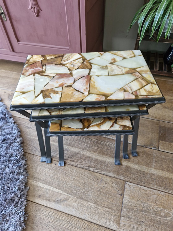 Image 1 of Tavolini ad incastro vintage