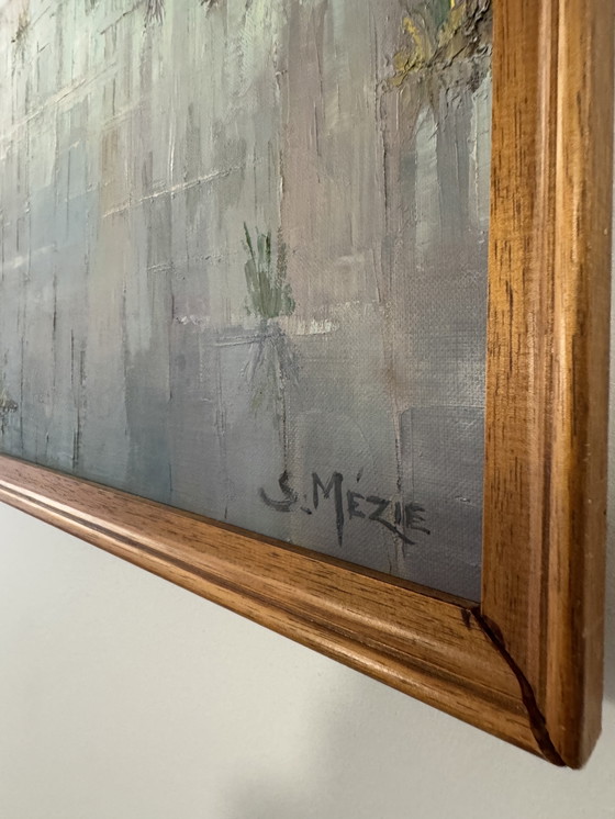 Image 1 of Tableau scène de chasse Suzette MEZIE