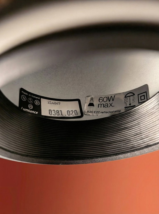 Image 1 of 🟢 Vintage Lumiance (Hiemstra Evolux) Eyeball Wall Lamp – Made in Holland – Like New