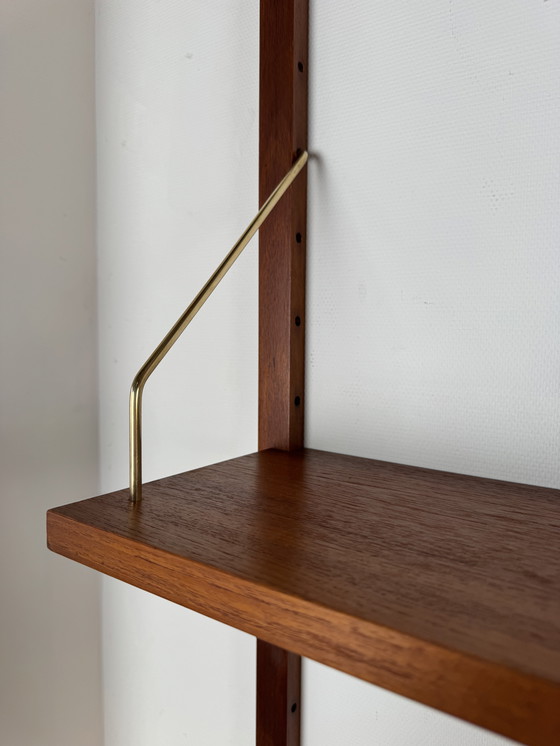 Image 1 of Sistema di pareti in teak danese: design scandinavo senza tempo