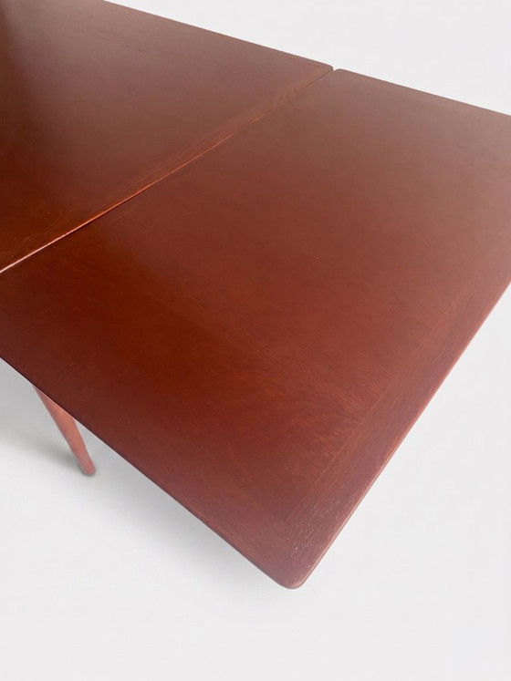 Image 1 of Vintage Scandinavian Mid-Century Modern Extendable Dining Table