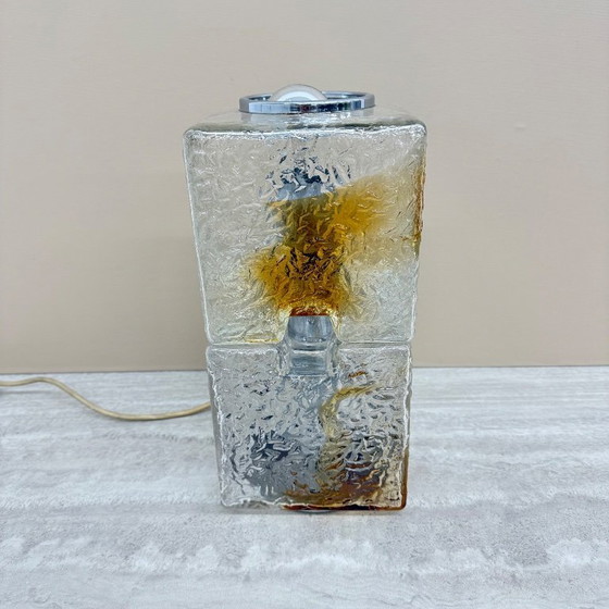 Image 1 of Murano Glass Table Lamp by Toni Zuccheri for Mazzega, 1970s
