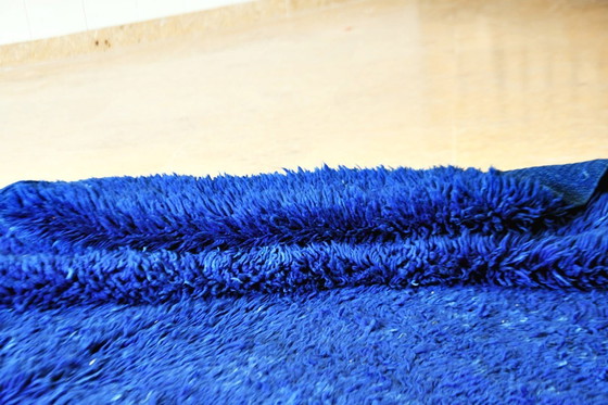 Image 1 of Indigo Blauw Vintage Beni M'Guild Vloerkleed - 270 x 160 cm