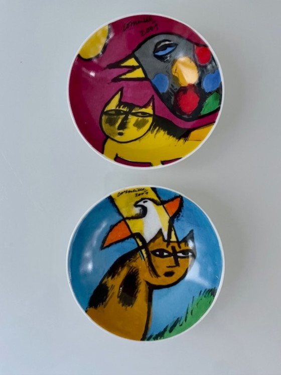 Image 1 of Set van 2 keramische kommetjes Corneille