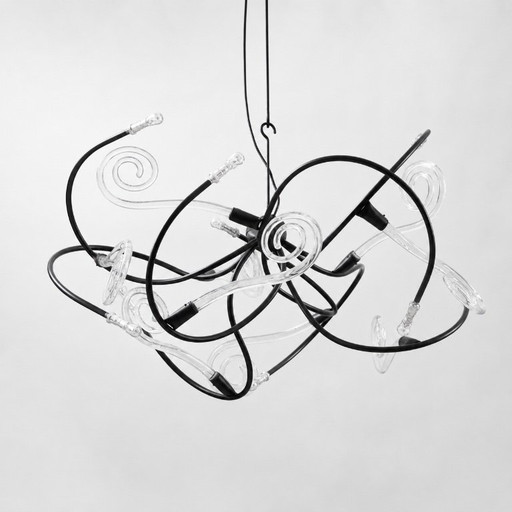 Maroeska Metz hanglamp Polvo Ø95 zwart