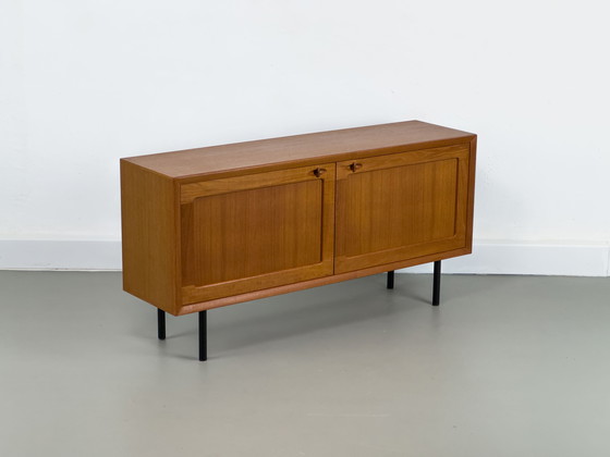 Image 1 of Deens teakhouten dressoir van H.W. Klein voor Bramin, 1960S