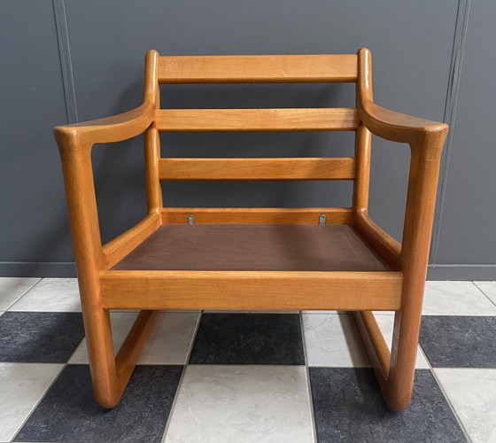 Image 1 of CFC Silkeborg arm chair by Johannes Andersen new green upholstery 1960s