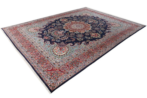 Image 1 of Alfombra persa Kirman 4,18 x 3,05 Alfombra oriental fina n.º 1076