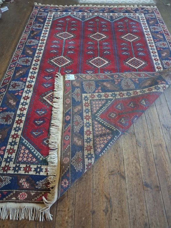 Tapis Dosemealti fait main 282×192cm, Laine, Multicolore (photo 10 sur 13)