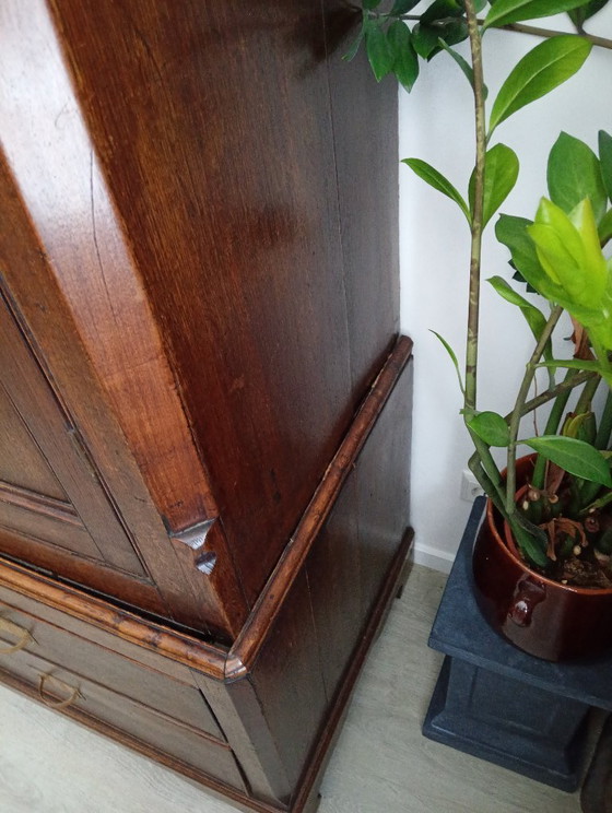 Armoire ancienne en chêne – Meubles de rangement, Wood, Brass (photo 13 of 20)