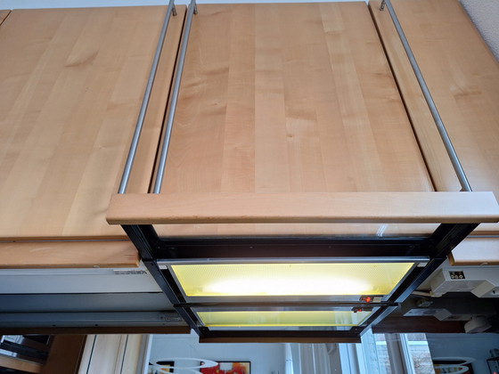 Image 1 of Eggersman corner kitchen with solid wood doors