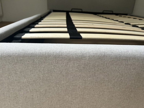 Cama de almacenamiento con forma de cocodrilo, 160x200 cm – Camas de matrimonio, Wood (photo 2 of 5)