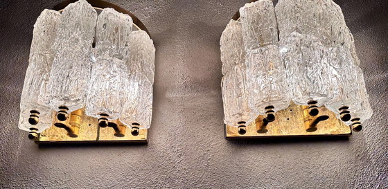 Image 1 of Paire d'appliques murales vintage Barovier e Toso