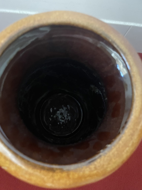 Vintage West Germany Floor Vase Scheurich 290-40 - With Original Sticker – Scheurich W-Germany, Ceramic (photo 3 of 6)