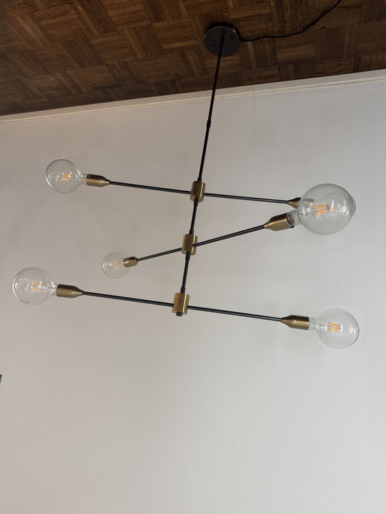 Image 1 of Lampada a sospensione a 6 luci, lampadina inclusa