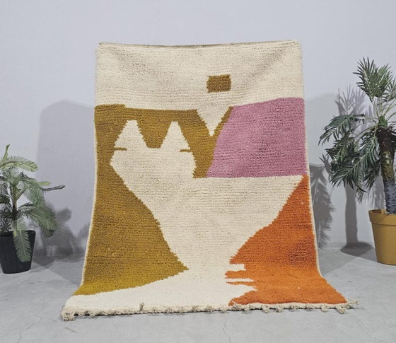 Image 1 of Tapis marocain artisanal en laine 250cmx150cm