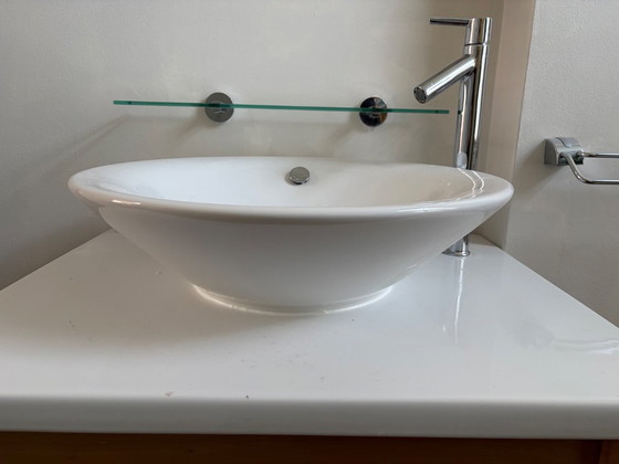 Lavabo Duravit Starck 1 con vasca opzionale, Philippe Starck, Armadi a muro, Legno, Multicolore (foto 2 di 5)