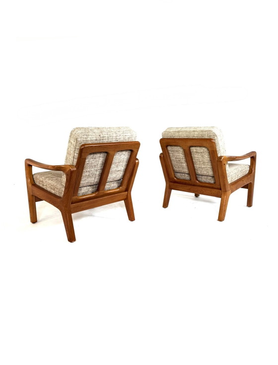 Set di 2 poltrone vintage in teak, Juul Kristensen '70 – Wood, Metal (photo 10 of 12)