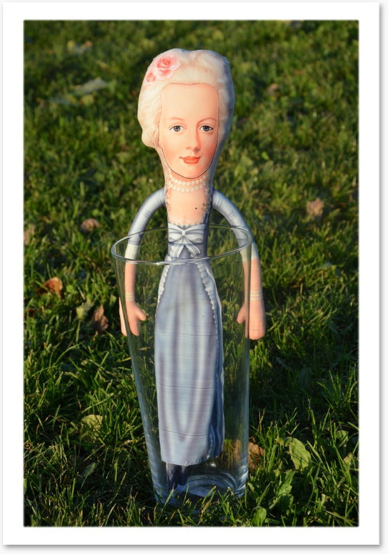 Image 1 of Marie Antoinette Gift | French Decor Accent | Art Doll Collectible | History Lover Gift