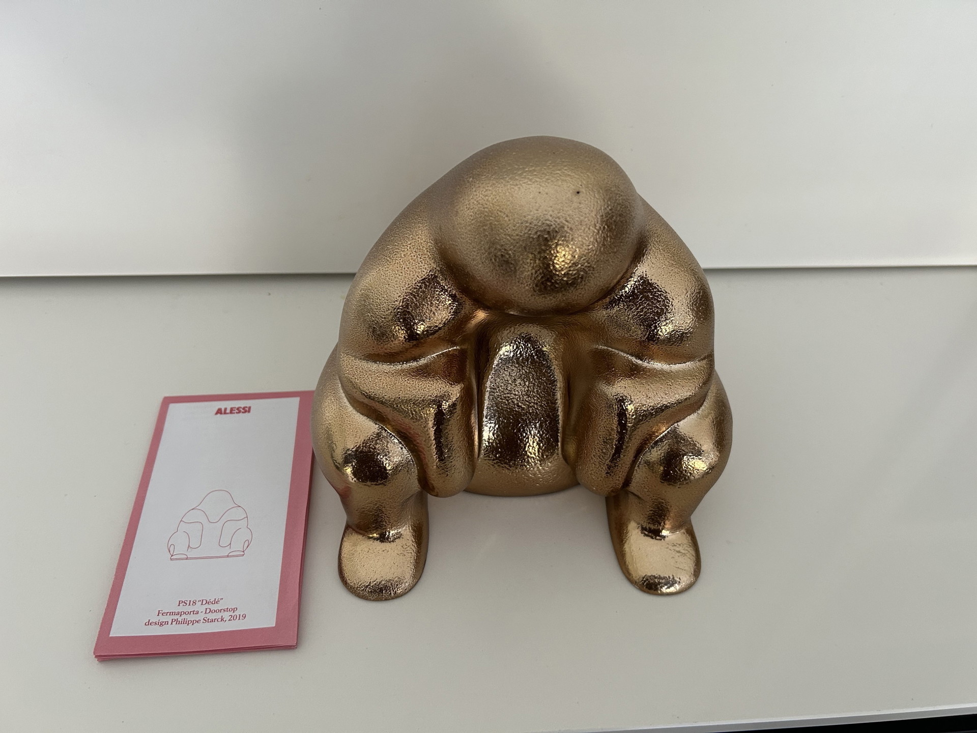 Door stopper Dédé bronze Alessi | €99 | Whoppah