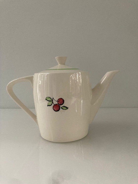 Image 1 of Vintage theepot Royal Sphinx met fruitdecor