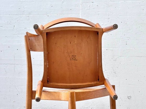 Ortex stacking chairs by Peter Hvidt & Orla Mølgaard-Nielsen for Fritz Hansen, Denmark, 1 – Side chairs, Wood (photo 5 of 15)