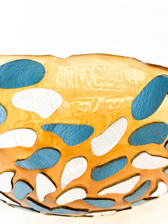 Cesto Frutta NativoCampana in Resina e Cuoio per Corsi di Design 2015 – Oggetti decorativi, Pelle (photo 7 of 8)