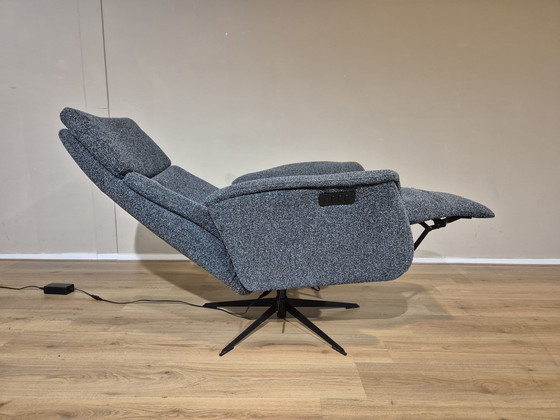Image 1 of Modello da esposizione - Montel Oscar - Poltrona reclinabile - Tessuto - Blu