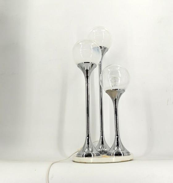 Image 1 of Italienische Tischlampe von Targetti Sankey, 1970er Jahre