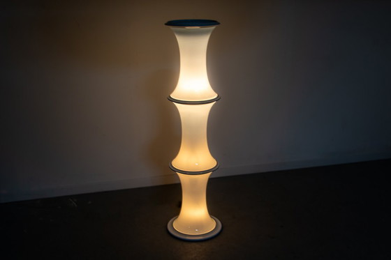 Image 1 of Enrico Tronconi Bamboo floor lamp Vistosi
