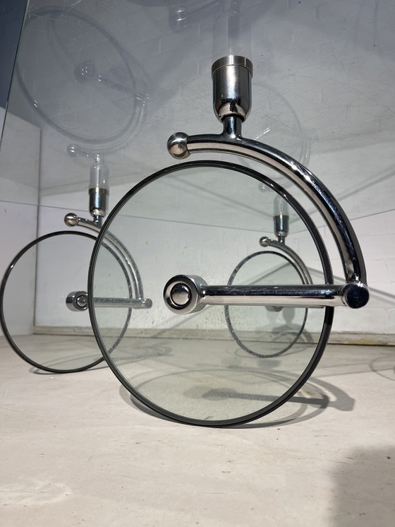 Image 1 of Table basse Fontana Arte "Tour", Gae Aulenti vintage Artdeco