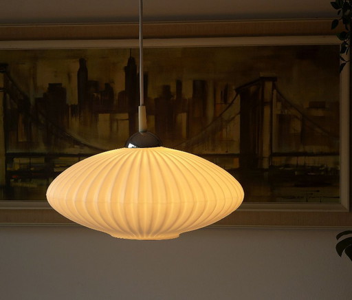 Vintage hanging lamp 50s 60s lamp UFO lamp Kalff Philips Evoluon – hanglampen, Glass