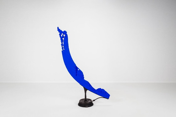 Image 1 of Handcrafted Ultramarine Sculpture by Bruno Helgen, Bali, 2000s
