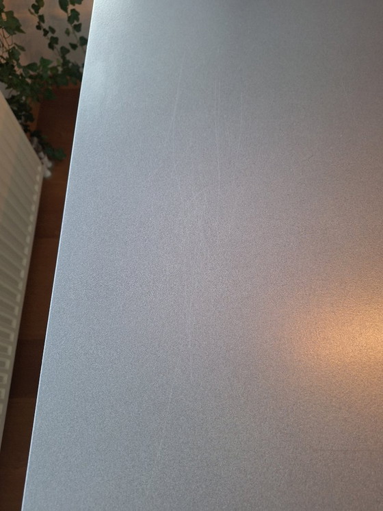 Image 1 of Moderne Design Eetkamerset – Uitschuifbare Tafel Met Cobra Leren Stoelen