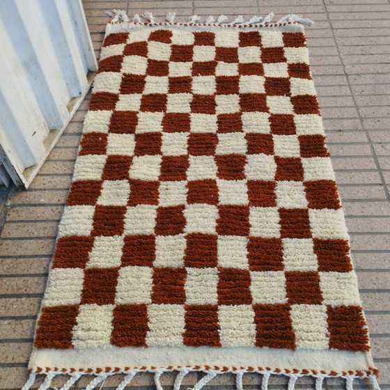 Image 1 of Moroccan wool carpet 150cm×250cm