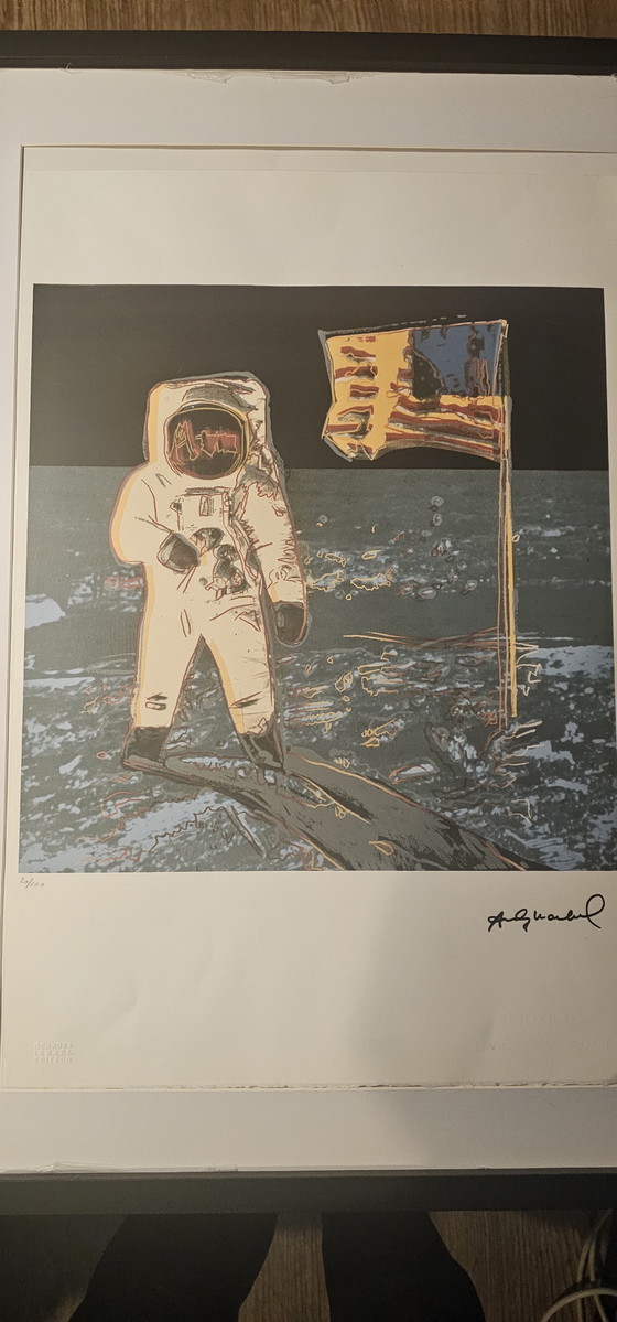 Image 1 of ANDY WARHOL (edizione limitata) MOONWALK 20/100