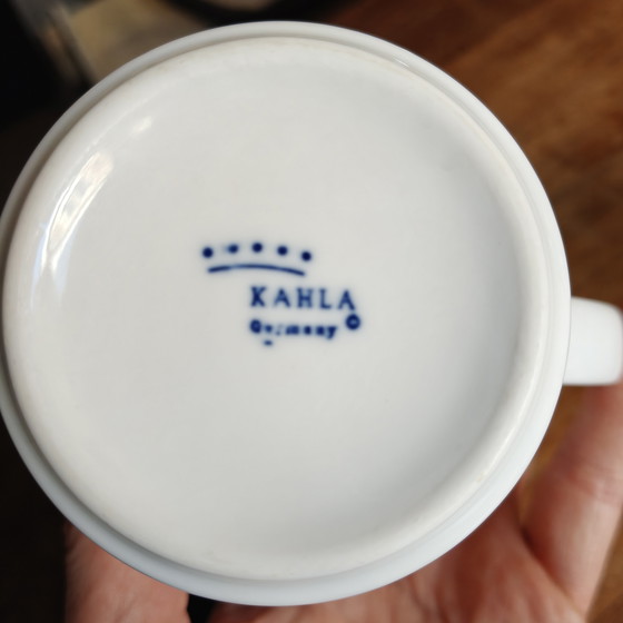 Image 1 of Juego de 2 tazas Kahla Germany – estilo posmoderno/Memphis