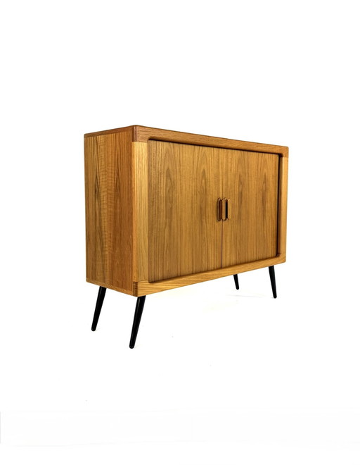 Armoire murale vintage en teck, Silkenborg Møbelfabrik '80