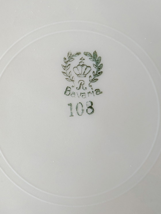 Image 1 of Vintage porseleinen servies - Moschendorf Bavaria, ca. 1950–1957